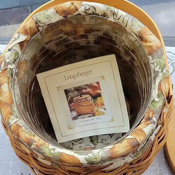 Longaberger 2001 Pumpkin Patch Basket - Picture 4 of 15